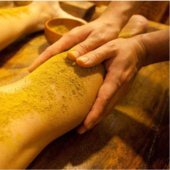 Lower leg emulsion therapy for pain relief