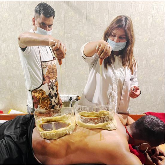 Panchkarma therapy session at ShuddhiGram